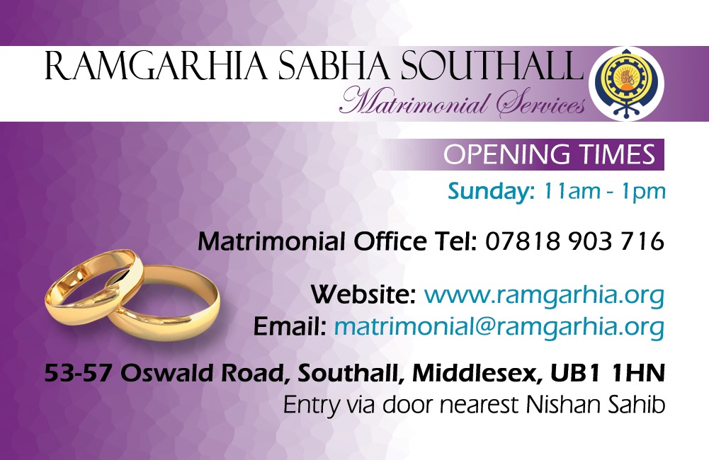 Ramgarhia Matrimonial Services